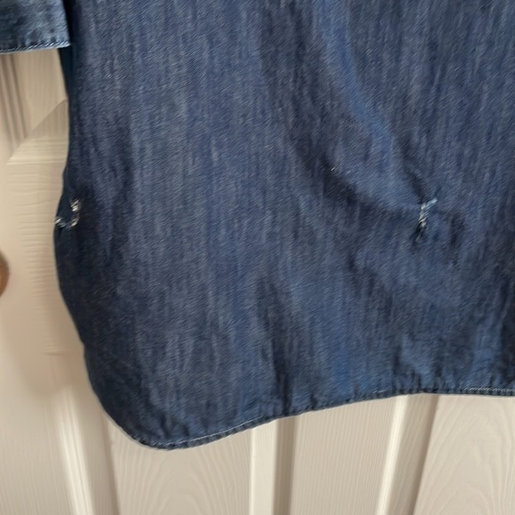 White House Black Market Denim Dress - Picture 3 of 8